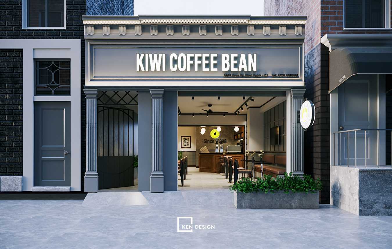 Dự án Thiết kế quán cafe KIWI Coffee