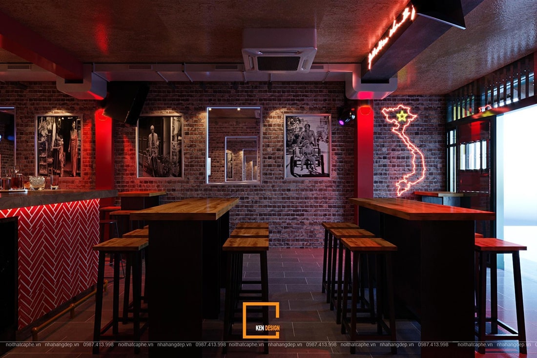 Mẫu thiết kế Local Bar đẹp