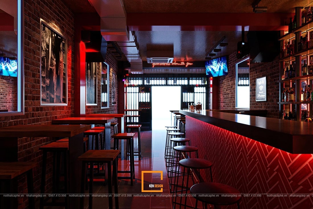 Mẫu thiết kế Local Bar