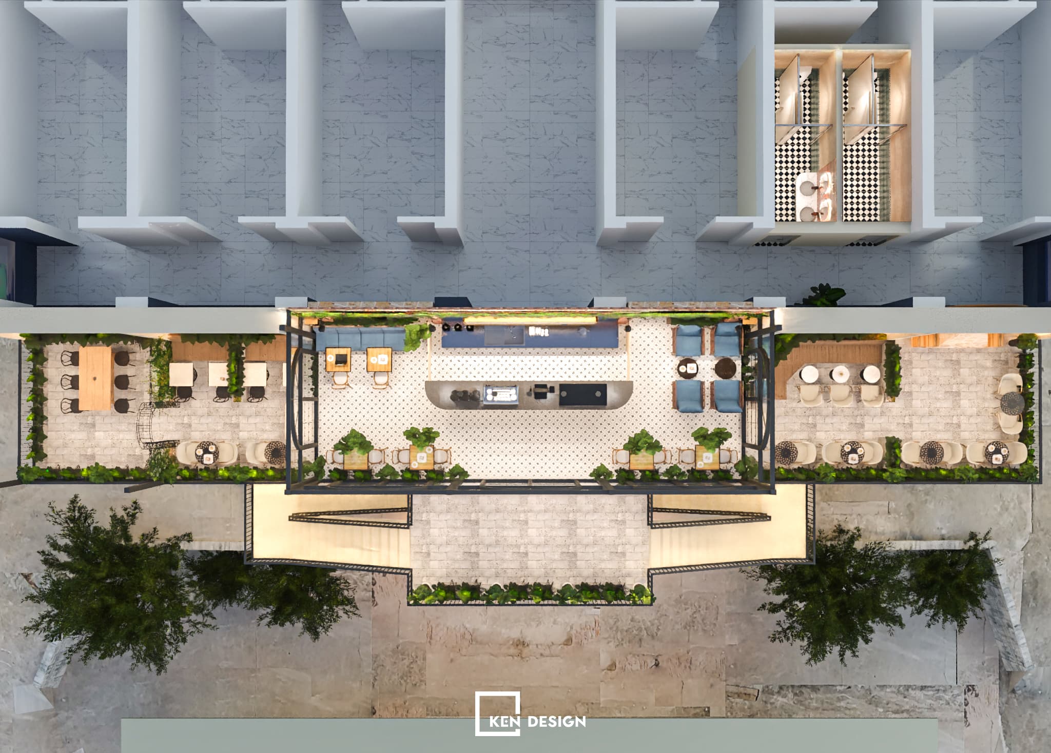 Thiết kế quán Tày Cafe 