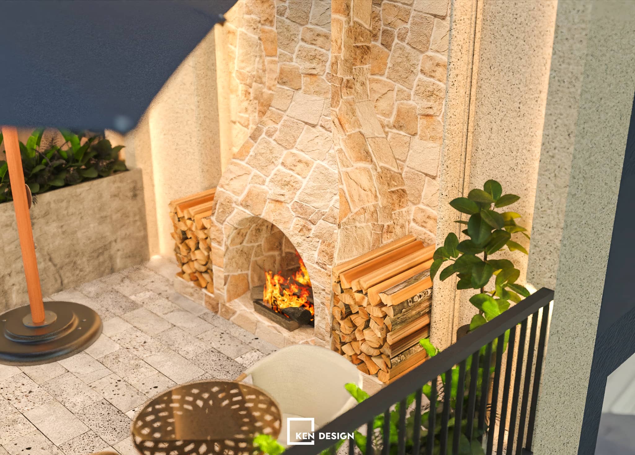 Thiết kế quán Tày Cafe 