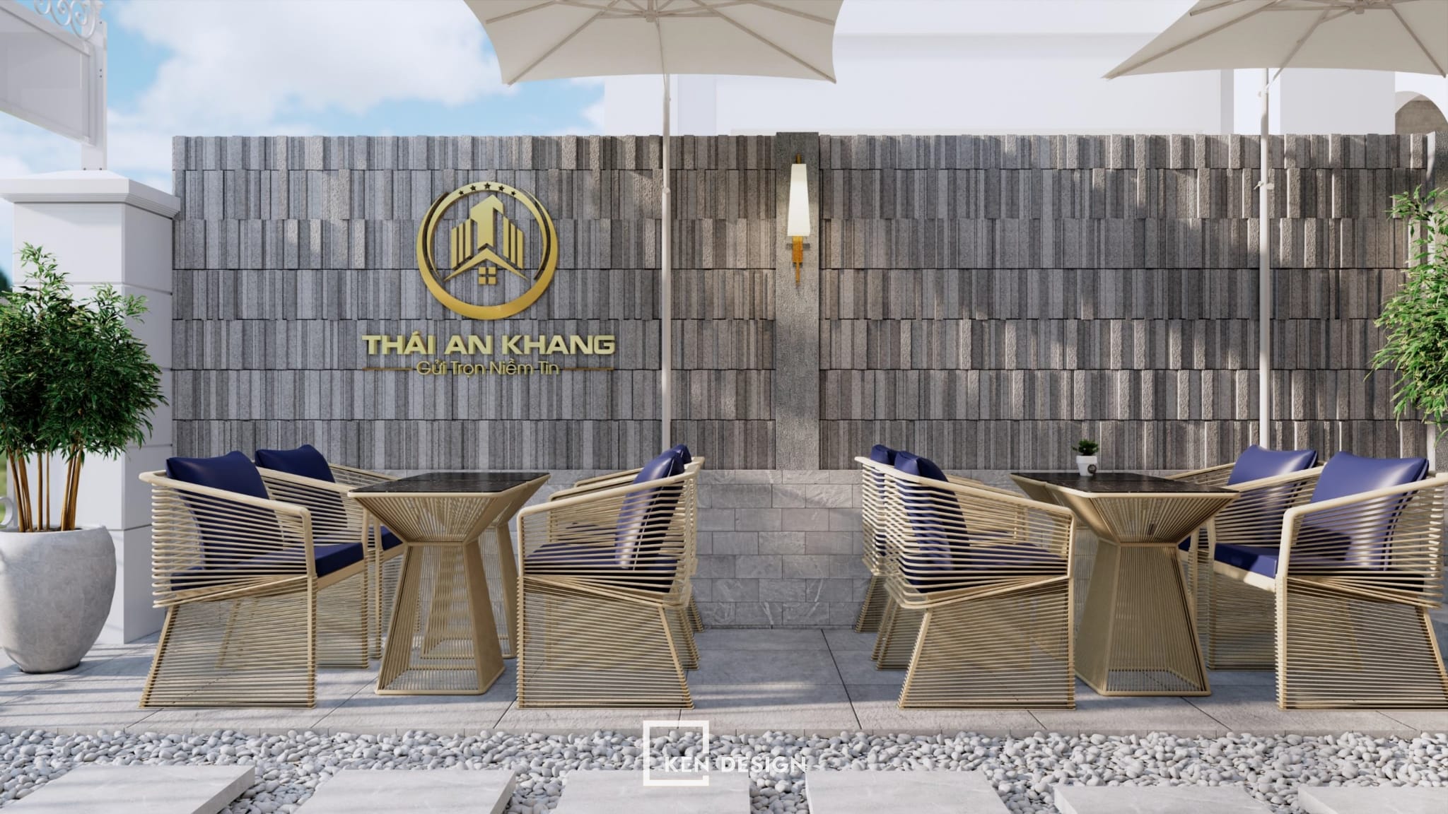 Thiết kế TAK Cafe tại Ocean Park 