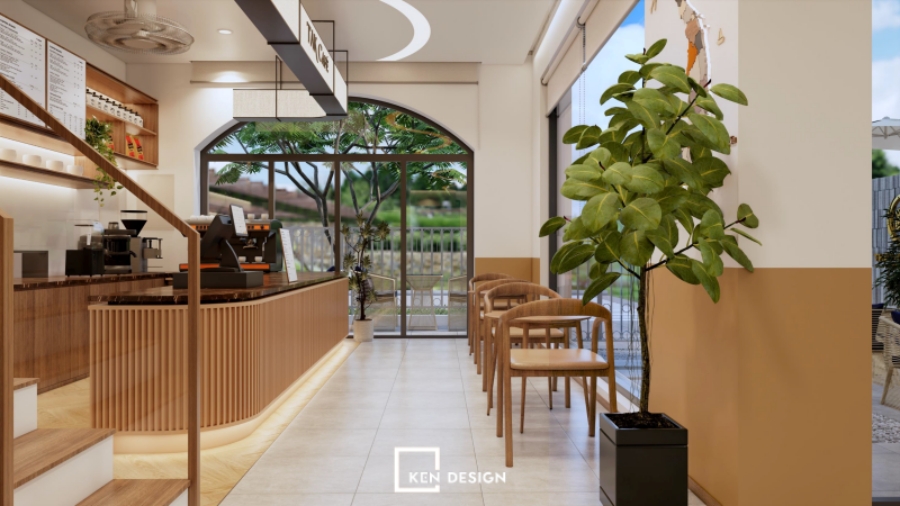 Thiết kế TAK Cafe tại Ocean Park