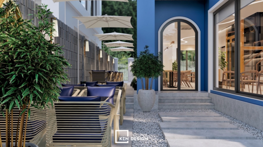 Thiết kế TAK Cafe tại Ocean Park