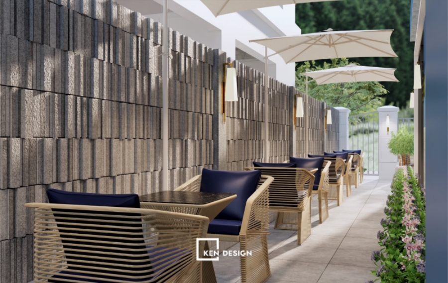 Thiết kế TAK Cafe tại Ocean Park