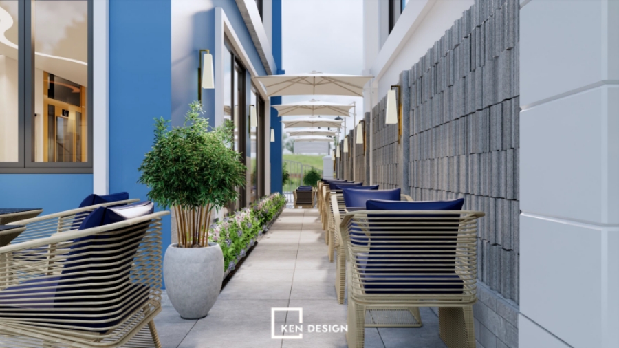 Thiết kế TAK Cafe tại Ocean Park