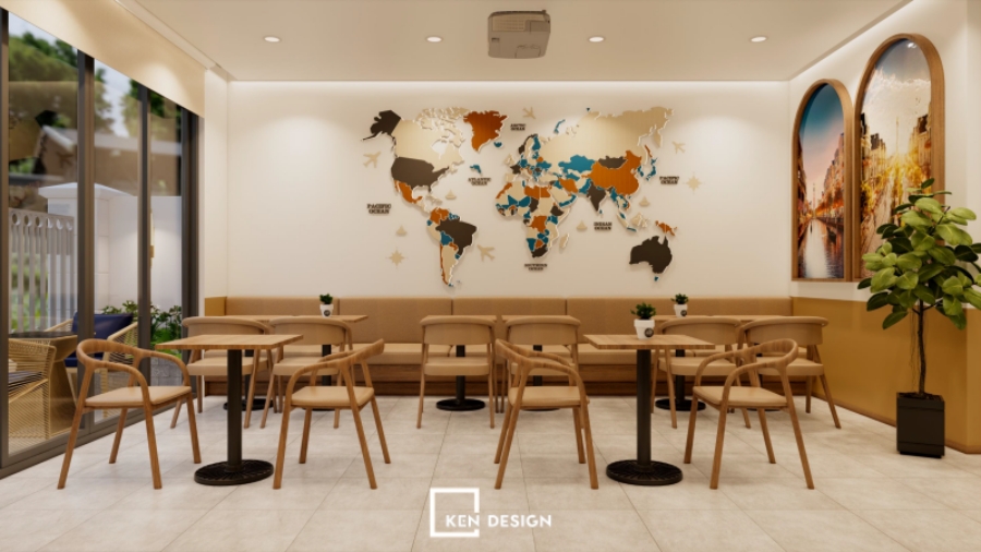 Thiết kế TAK Cafe tại Ocean Park
