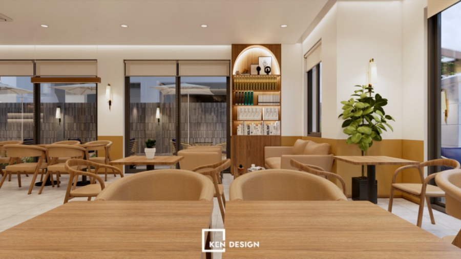 Thiết kế TAK Cafe tại Ocean Park