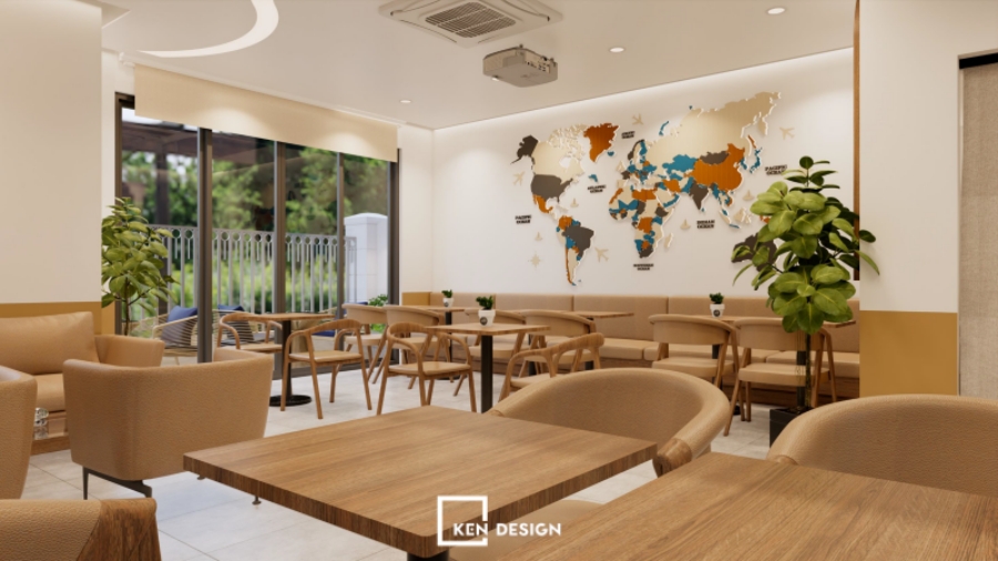 Thiết kế TAK Cafe tại Ocean Park