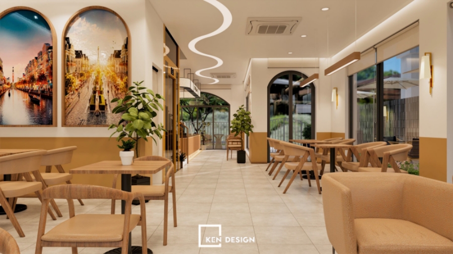 Thiết kế TAK Cafe tại Ocean Park