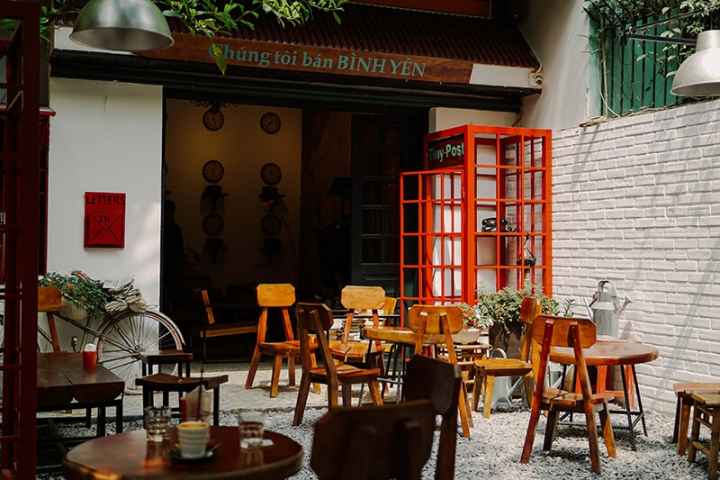 Thiết kế Tiny Post Cafe Trường Chinh