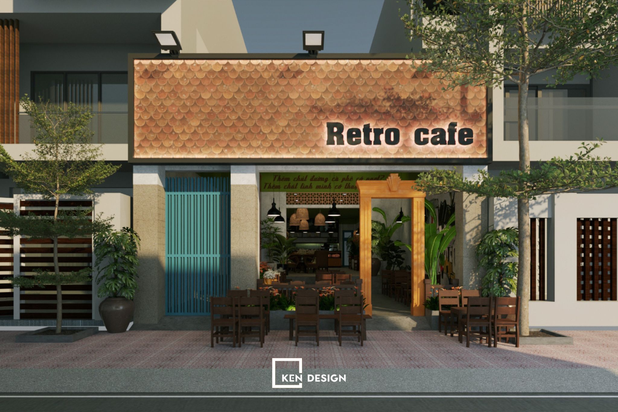 Thiết kế Retro Cafe - Tái hiện không gian của một Hà Nội xưa 
