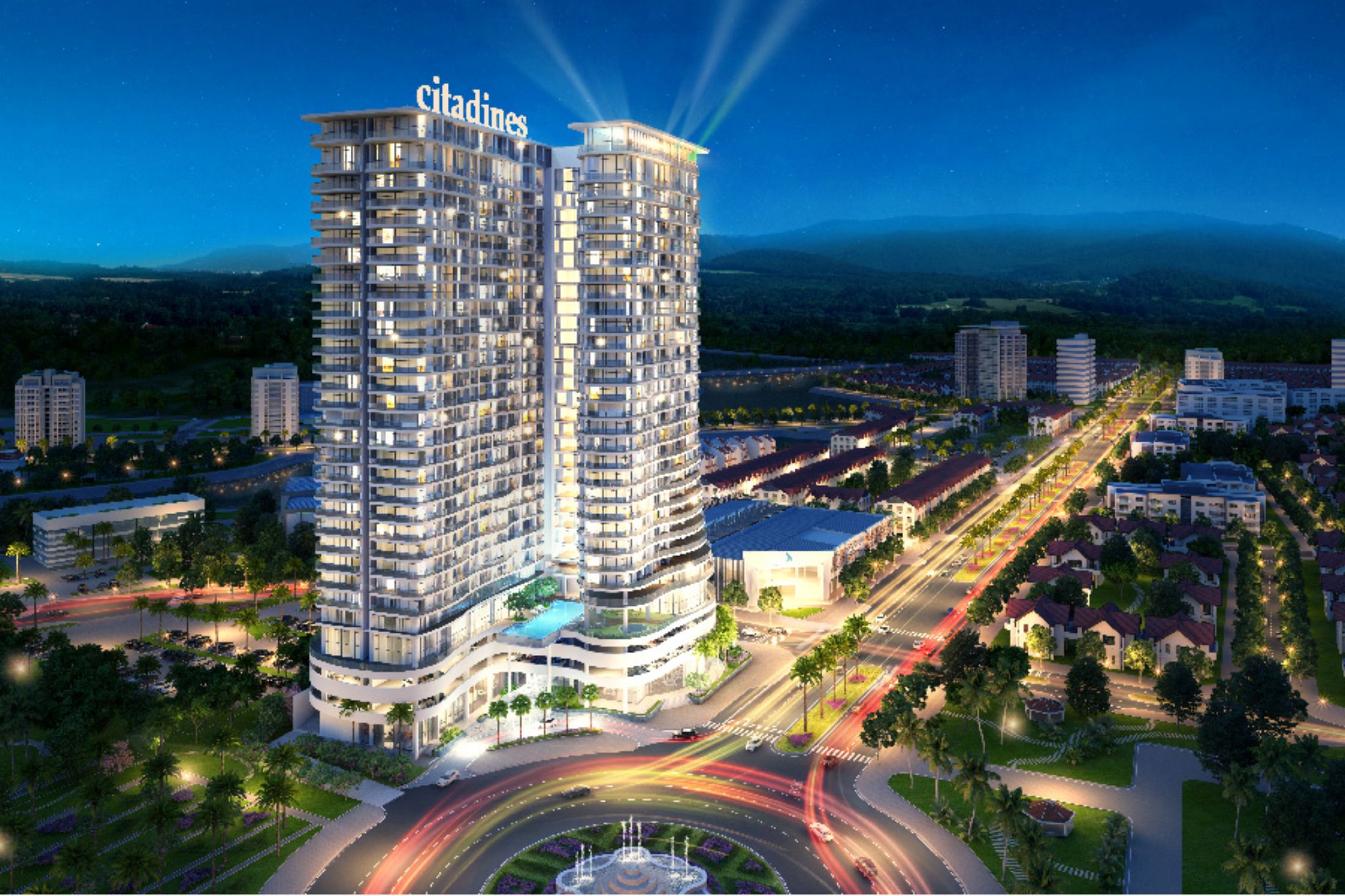 Tổng thể kiến trúc của Citadines Marina Ha Long