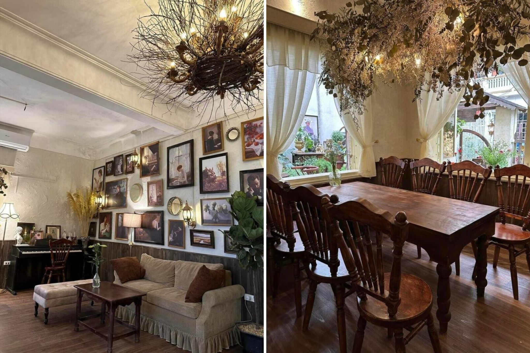 Mẫu quán cafe phong cách Vintage – Retro