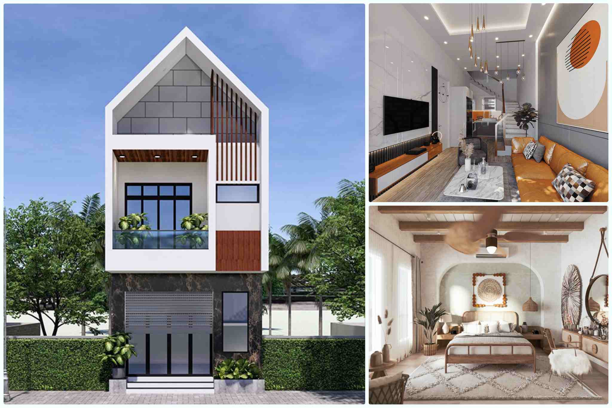 Trang trí khi thiết kế homestay nhà ống