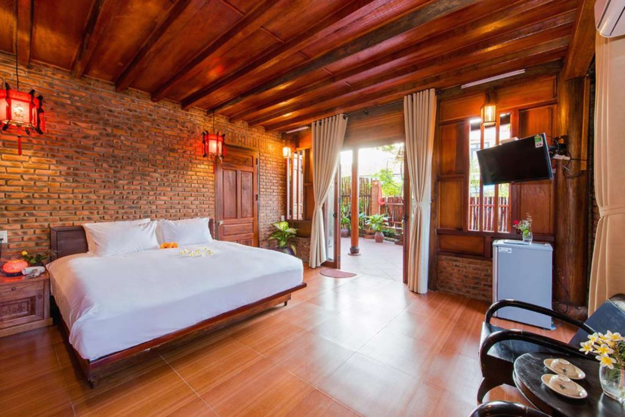 Thiết kế phòng tại Wooden Lodge Homestay Hoian  