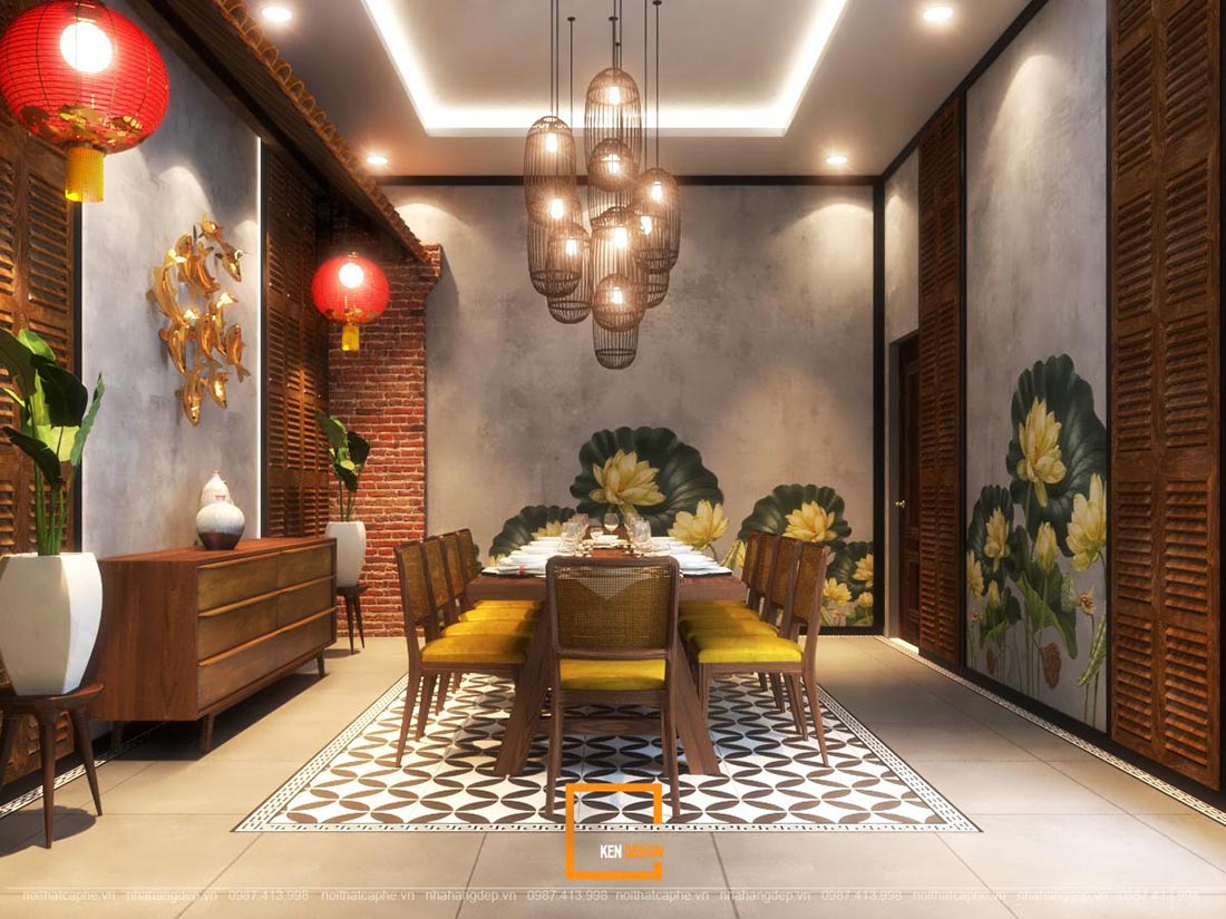  thiết kế nội thất nhà hàng tại Đà Nẵng