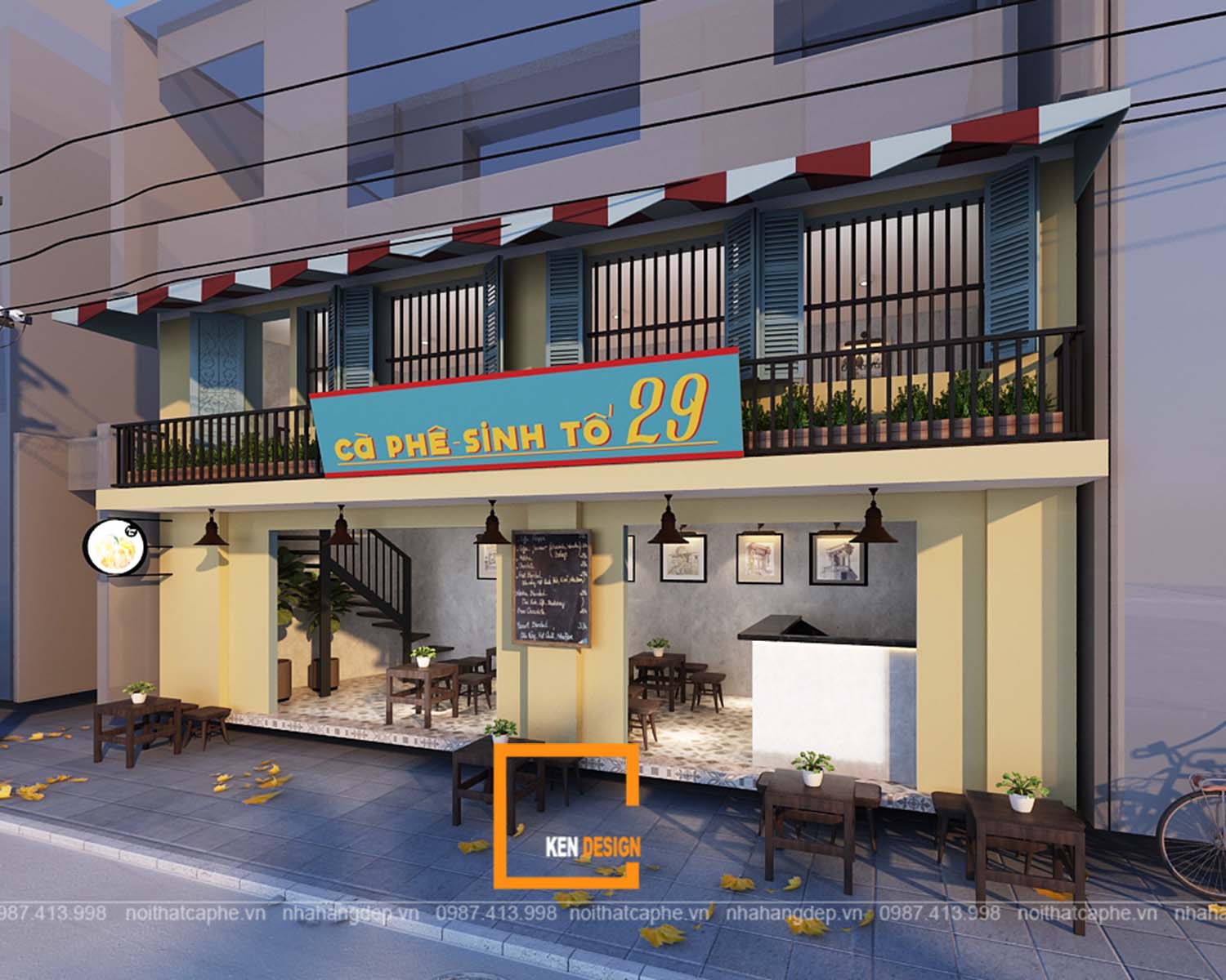 Ý tưởng thiết kế quán cafe tại Hải Phòng 