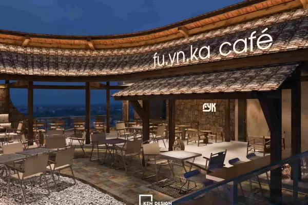 Dự án thiết Kế Quán Fu.yn.ka Cafe tại Phúc Yên