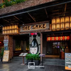 Thi công nhà hàng The Sake - Đắm chìm trong không gian Nhật Bản sống động