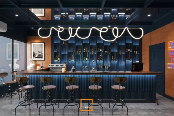 Thiết kế quán bar tại Ninh Bình