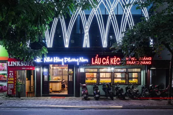 Thi công nhà hàng Phương Nam Yên Lãng
