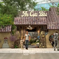 Dự án thiết kế quán cà phê An Cực Bắc