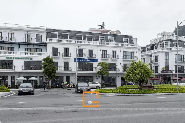 Thi công quán trà sữa Liu Li Jing