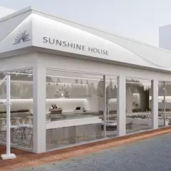 Thiết kế quán trà sữa The Sunshine House - Khơi nguồn từ nét đẹp tối giản