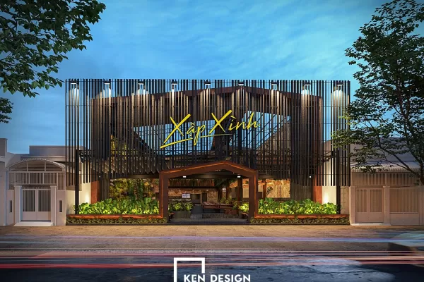 Thiết kế beer garden Xập Xình 1700m2