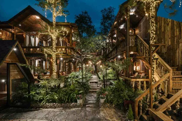 Thi công quán cafe Milano - Tổ hợp kiến trúc kết nối với thiên nhiên