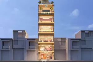 Dự án thiết kế quán Win Lucky coffee & tea tại Thanh Xuân