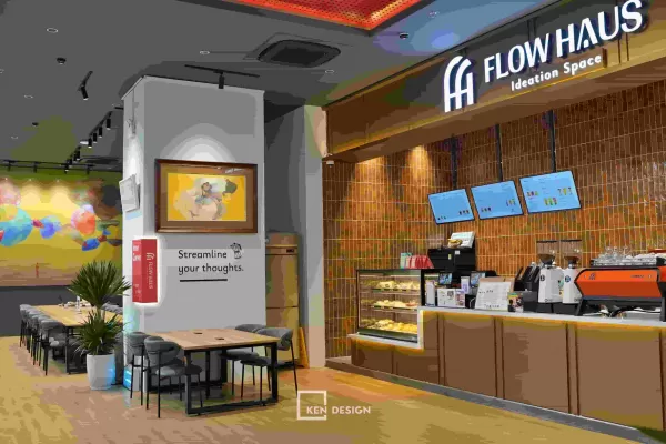 Thi công hoàn thiện cafe coworking Flow Haus Mễ Trì (Cơ Sở 2)