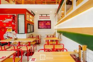 Dự án thi công nhà hàng Jjajang Duy Tân - Hà Nội