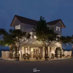 Thiết kế quán cafe MeliMeli