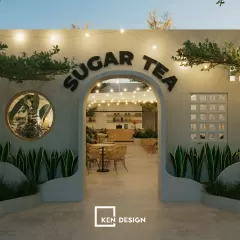 Thiết kế quán trà sữa tại Tây Ninh