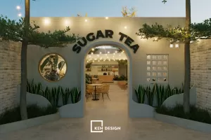 Thiết kế quán trà sữa tại Tây Ninh